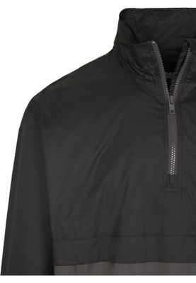 Pull over jacket with collar