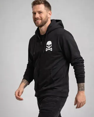 Fear no one ziphoodie herr