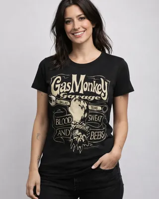 GMG Wrench Label Girly Tee
