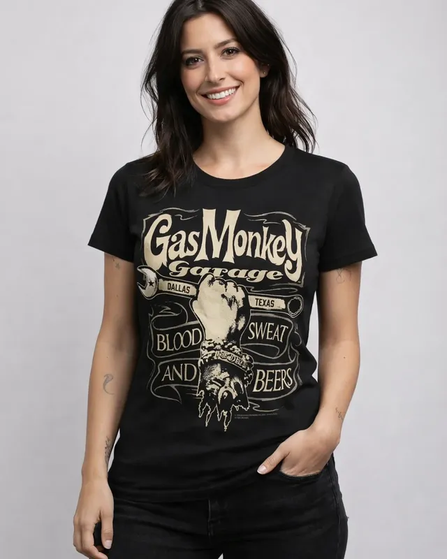 GMG Wrench Label Girly Tee