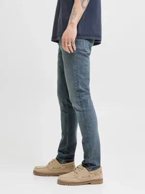 Slim fit jeans GLENN felix för herr – grey denim