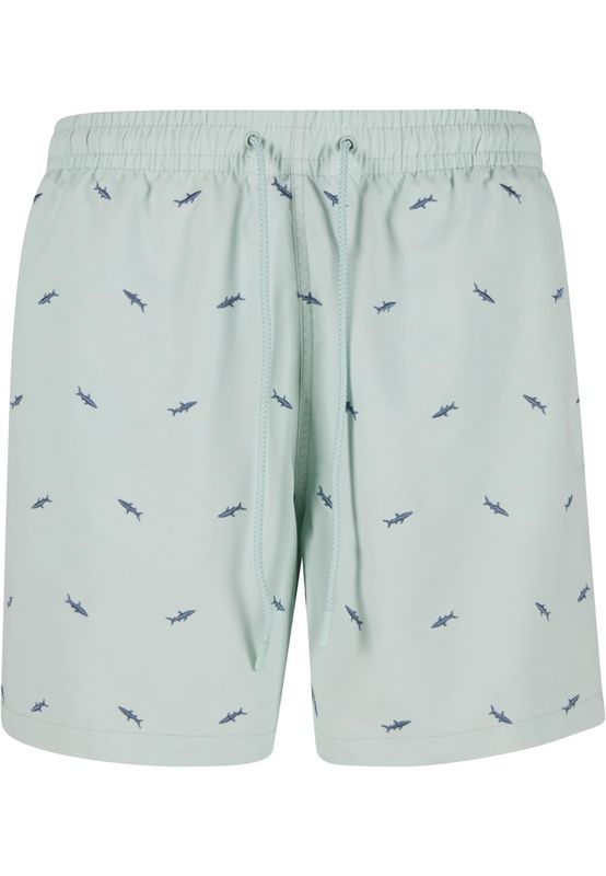 Embroidery Swim Shorts frotmint/vintageblue