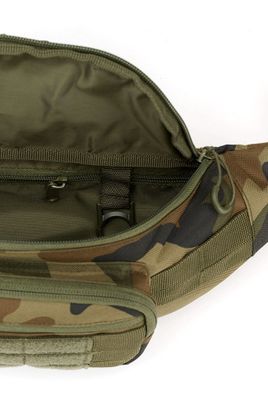 Waist bag with MOLLE - camo