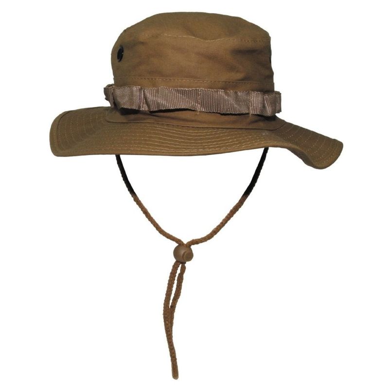 Booniehat med ripstop coyote tan