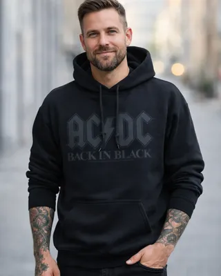 AC/DC Back In Black Hoodie