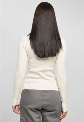 Ladies Rib Knit Turtelneck Sweater