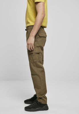 Trousers with leg pocket men