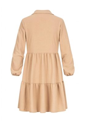 Beige Ruffle dress