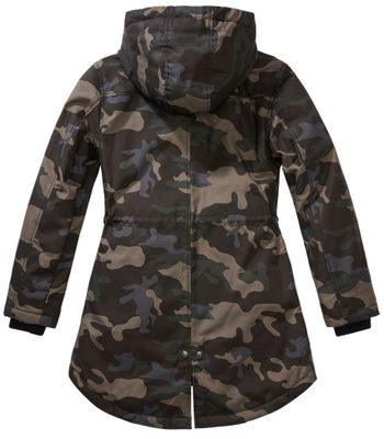 Marsh Lake Teddy Parka Darkcamo - Ladies