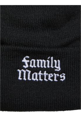 Family Matters Beanie Black