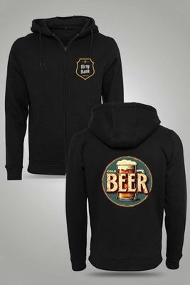 Cold beer - zipped hoodie