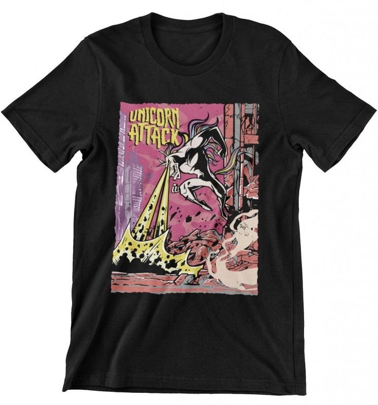 Unicorn Attack Kids T-Shirt