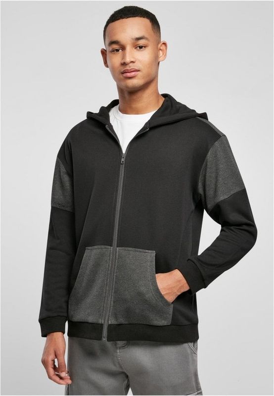 Oversized Patch Zip Hoody