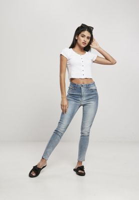 Waist card top with buttons