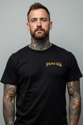 Fisk T-shirt herr