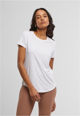 Sportt-shirt för damer med rund halsringning