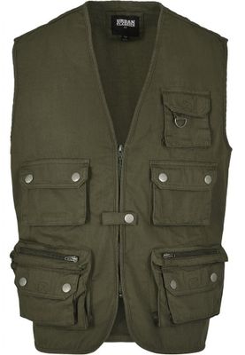 Worker vest cotton fabric