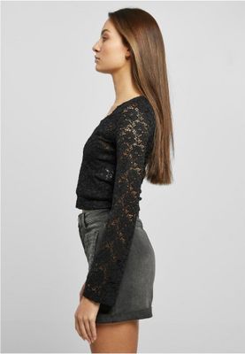 Long Sleeved Cutout Lace - Women