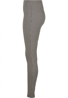 Leggings med små firkanter og høj talje