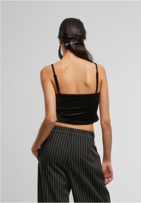 Ladies Short Velvet Top