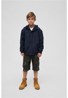 Windbreaker with fleece lining navy - Child