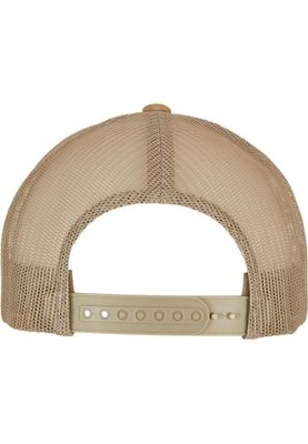 Suede Leather Trucker Cap