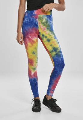 Färgstarka leggings i batikmönster
