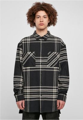 Long Oversized Checked Summit Shirt