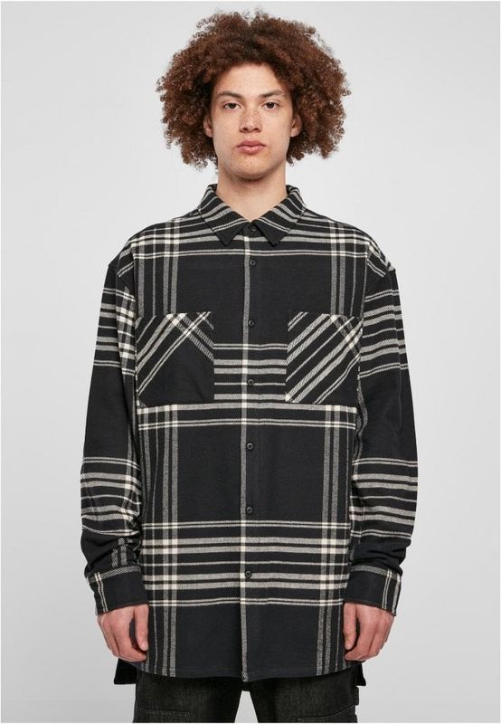 Long Oversized Checked Summit Shirt