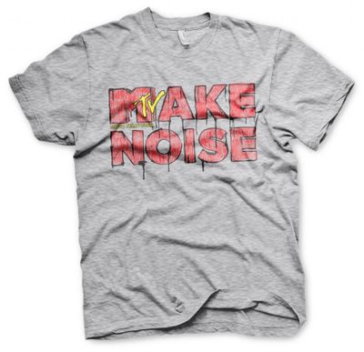 Make Noise - MTV T-Shirt: Make a statement with this MTV T-Shirt! Show your support for the music channel and make some noise!