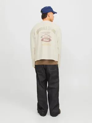 Oversize Cropped Sweatshirt Local Colllective JJ