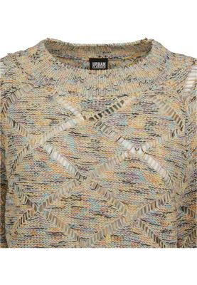 Sweatshirt med mönster dam