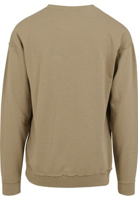 Oversized sweatshirt open edge