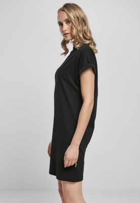 Cotton dress with short sleeves