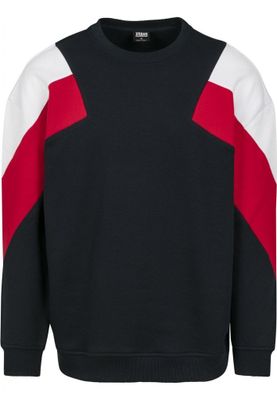 3-tone oversizse crewneck