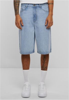 90-tals jeansshorts med oversize passform