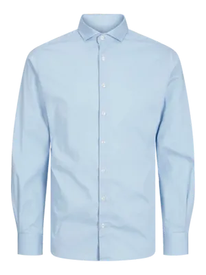 Kostymskjorta slim fit med stretch
