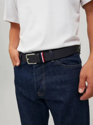 Jack & Jones Läderbälte med Spänne
