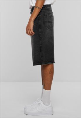 90-tals jeansshorts med oversize passform