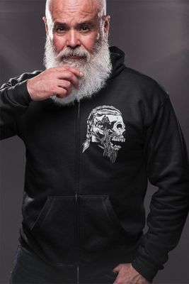 Better to be a wolf of Odin ziphoodie