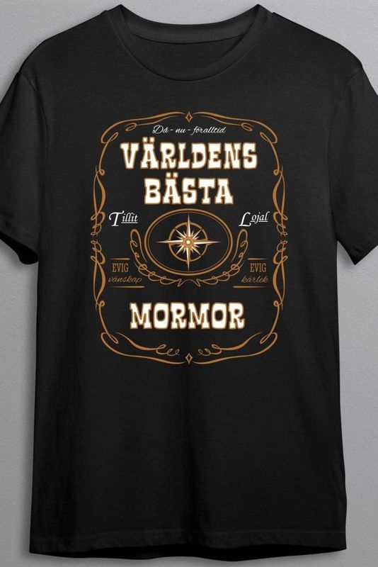 Världens bästa mormor T-shirt