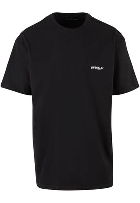 T-shirt med logotyp bröst – svart