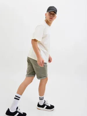 Gröna jeansshorts herr