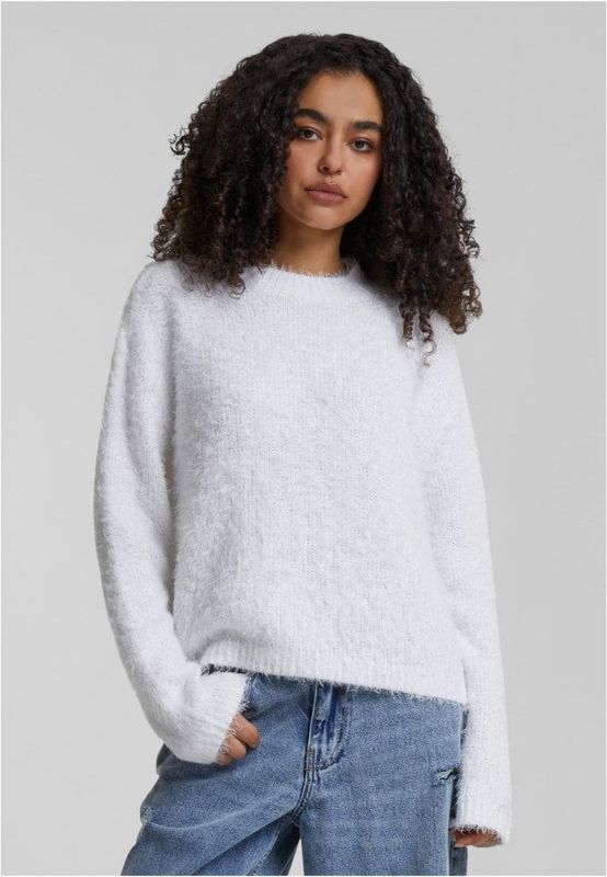 Hyggelig fluffy sweater til kvinder