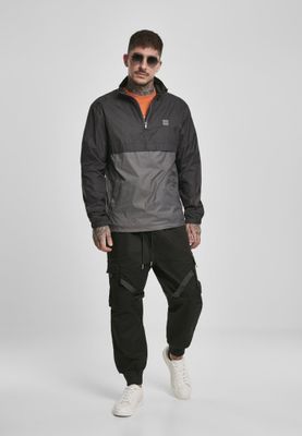 Pull over jacket with collar