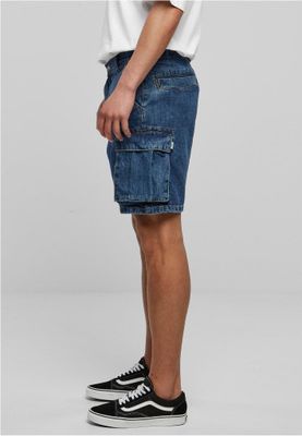 Organic cargo shorts in jeans for men