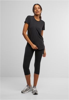 Sportt-shirt för damer med rund halsringning