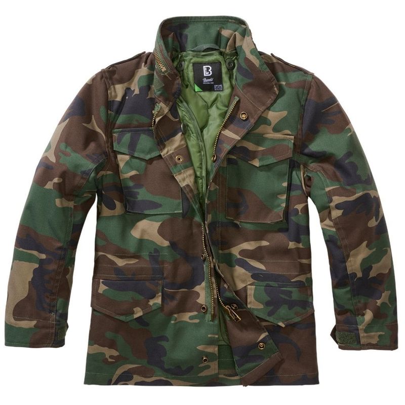 M65 jacket standard woodland camo - Child