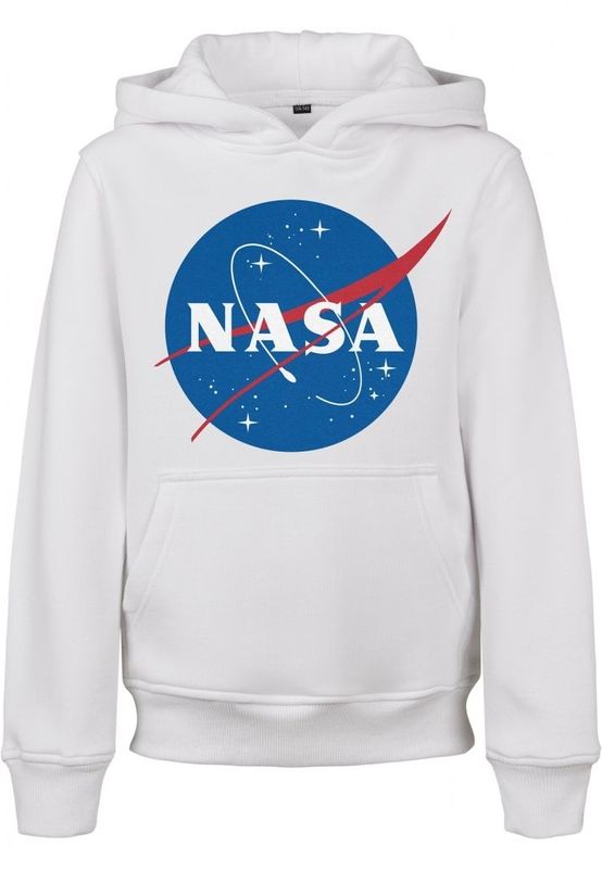 NASA logo børne hættetrøje