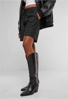 Ladies Pleated Bermuda Shorts